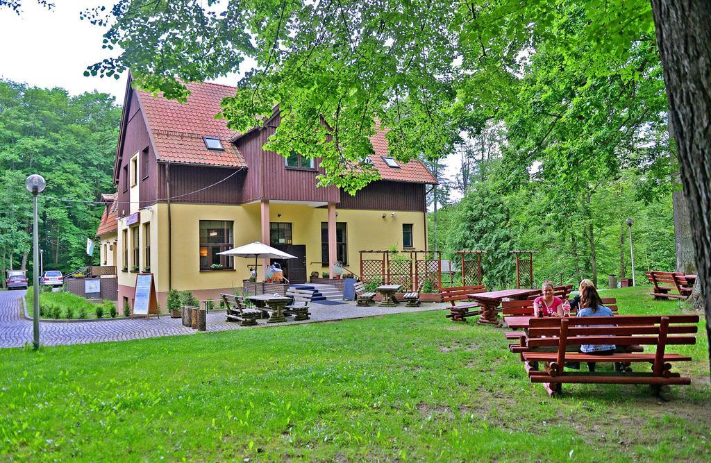 Willa Strzelnica Hotel Koscierzyna Bagian luar foto
